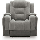  Signature Design by Ashley Mixed Motion PC8350513 Power Recliner with Adjustable Headrest IMAGE 3