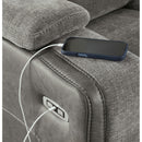  Signature Design by Ashley Mixed Motion PC8350513 Power Recliner with Adjustable Headrest IMAGE 8