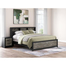  Size_King  -- Broachmyn PCB1118B19 King Bookcase Panel Bed IMAGE 2