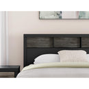  Size_King  -- Broachmyn PCB1118B19 King Bookcase Panel Bed IMAGE 7