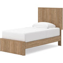  Size_Twin -- Dovander PCB1121B8 Twin Panel Platform Bed IMAGE 4