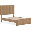  Size_Full -- Dovander PCB1121B9 Full Panel Platform Bed IMAGE 3