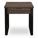  Signature Design by Ashley Wickman Falls T318-2 Square End Table IMAGE 4