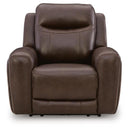  Benchcraft Gravier U1330113 Power Recliner with Adjustable Headrest IMAGE 2