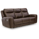  Benchcraft Gravier U1330115 Power Reclining Sofa with Adjustable Headrest IMAGE 1