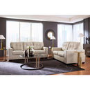  Signature Design by Ashley Santorine Stationary Leather Match Sofa 2170838C IMAGE 6