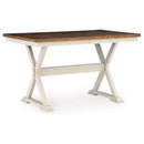  Signature Design by Ashley Brinfern PCD628-32 Counter Butterfly Extendable Table IMAGE 5