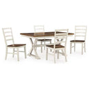  Signature Design by Ashley Brinfern PCD628-35 Rectangular Extendable Dining Table IMAGE 12