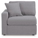  Signature Design by Ashley® Modmax 92104U12 4 pc Sectional and Ottoman - Granite IMAGE 5