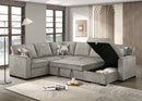 Signature Design by Ashley Bari 3 PIECE Sleeper Sectional