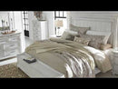  Size_California King --  Kanwyn B777B12 California King Panel Bed with Storage Bench EXTERNAL_VIDEO 1