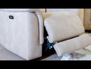  Manufacturer Color_Sand  -- Next-Gen Durapella 5930213 Power Recliner with Adjustable Headrest EXTERNAL_VIDEO 1
